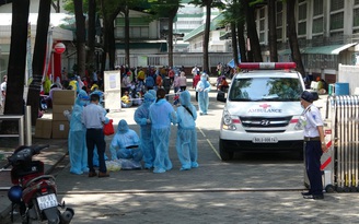 Khẩn cấp xét nghiệm Covid-19 cho hàng ngàn công nhân Công ty Pouchen ở Đồng Nai