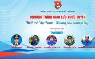Giao lưu trực tuyến “Tuổi trẻ Việt Nam - Những câu chuyện đẹp”