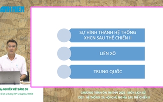 Ôn thi tốt nghiệp THPT môn sử: Những thành tựu sau thế chiến thứ 2