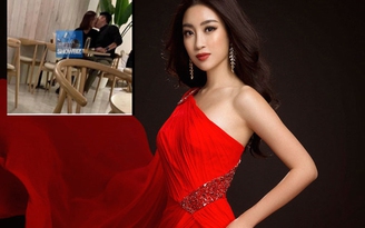 Hoa hậu Đỗ Mỹ Linh lộ ảnh hôn em trai biên tập viên Ngọc Trinh