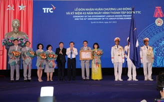Tập đoàn TTC đón nhận Huân chương Lao động hạng Ba