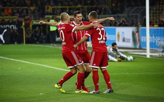 Bundesliga: Đè bẹp Dortmund 3-1, Bayern xây chắc ngôi đầu