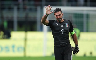 Ý bị loại, Buffon khóc chia tay đội tuyển thiên thanh Ý bị loại, Buffon khóc chia tay đội tuyển thiên thanh