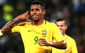 Jesus tỏa sáng giúp Brazil đánh bại tuyển Đức