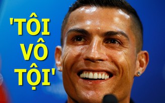Ronaldo tự tin vô tội, không quan tâm đến cáo buộc hiếp dâm