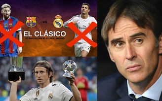 Siêu kinh điển: Khi Real Madrid không CR7 và Barcelona vắng Messi