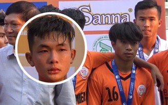 “Tiểu Công Phượng” và đồng đội ngấn lệ sau khi U.19 Đà Nẵng thua Hà Nội