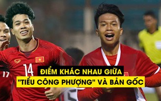 Thầy "Giôm" chỉ ra sự khác biệt giữa 'Tiểu Công Phượng' và bản gốc