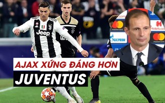 Thua ngược Ajax, HLV của Juventus ngậm ngùi ra sao?