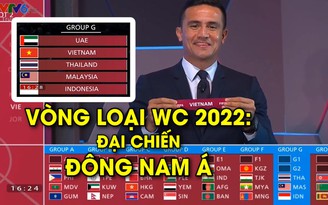 Quá hay! Việt Nam chung bảng với Thái Lan, Malaysia, Indonesia ở vòng loại WC 2022