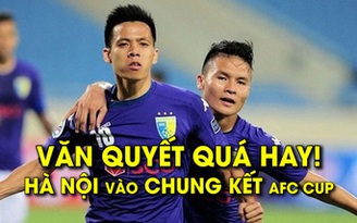 Văn Quyết 'gánh' Hà Nội vào chung kết AFC Cup 2019 Văn Quyết 'gánh' Hà Nội vào chung kết AFC Cup 2019