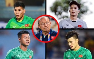 HLV Park Hang-seo phải lo lắng cho vị trí thủ môn của đội tuyển Việt Nam