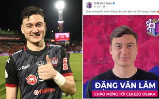 Đặng Văn Lâm gia nhập CLB Nhật Bản, nói điều đặc biệt với fan Việt Nam