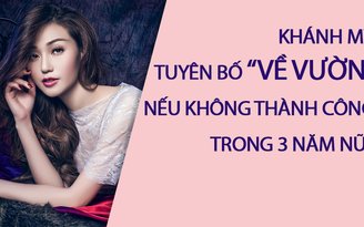 Khánh My: từ tin đồn tình tay ba đến diễn viên chính phim Hoa ngữ