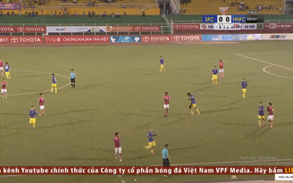 Sài Gòn FC và Hà Nội hòa tẻ nhạt tại Thống Nhất