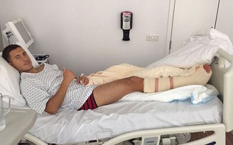 Chính thức: Eden Hazard nghỉ 2 tháng vì chấn thương mắt cá