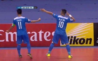 Minh Trí tỏa sáng, Thái Sơn Nam vào bán kết giải Futsal giải châu Á