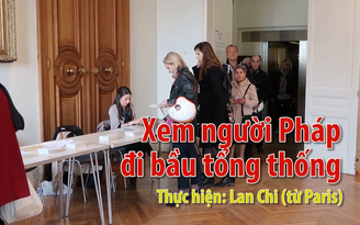 Xem người Pháp đi bầu cử tổng thống