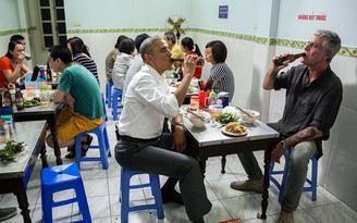 Kịch bản ông Obama ăn bún chả Hà Nội được chuẩn bị hơn một năm