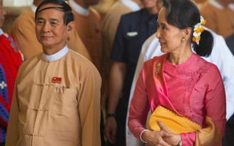 Đồng minh thân cận của bà Suu Kyi được bầu làm tổng thống Myanmar