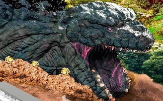 Tận mắt chiêm ngưỡng quái vật Godzilla ở Nhật Bản