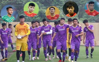 Đội hình dự kiến của U.23 Việt Nam trước trận gặp Iraq tại Dubai Cup 2022
