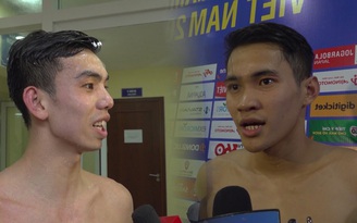 Nguyễn Huy Hoàng và Phạm Thanh Bảo giành 2 HCV bơi lội: hạnh phúc và bất ngờ!