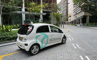 Ô tô tự lái và robot sẽ giúp Singapore tăng gấp đôi tăng trưởng