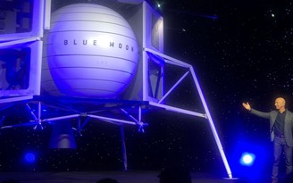 Jeff Bezos tung tàu đổ bộ đưa phi hành gia lên mặt trăng năm 2024