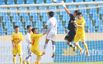 U.21 Hà Nội T&T trút cơn mưa bàn thắng lên U.21 An Giang