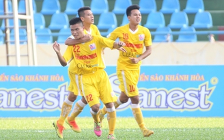 ĐKVĐ Hà Nội T&T trút cơn mưa bàn thắng lên U.21 An Giang
