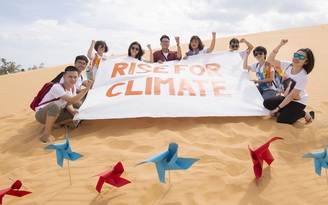 Thanh Bùi cùng các nghệ sĩ trẻ 'Đứng lên vì khí hậu'