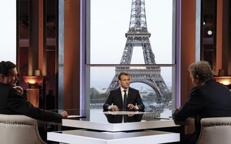 Tổng thống Macron nói Mỹ, Anh, Pháp có 'quyền hợp pháp' đánh Syria