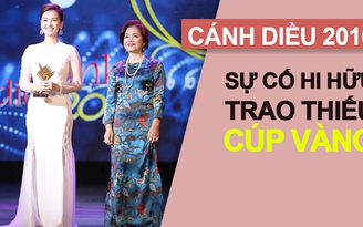 Hi hữu: Trao thiếu cúp Cánh diều vàng cho NSƯT Minh Trang