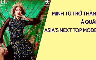 Minh Tú đoạt giải á quân Asia's Next Top Model