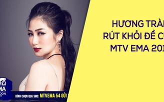 Hương Tràm bất ngờ tuyên bố rút khỏi đề cử MTV EMA 2017