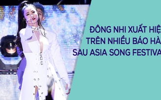 Đông Nhi gây sốt với phần trình diễn tại Asia Song Festival