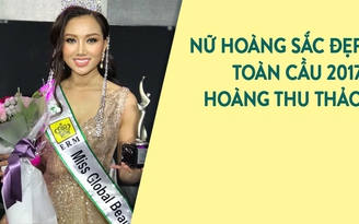 Hoàng Thu Thảo đăng quang Nữ hoàng sắc đẹp toàn cầu
