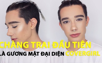 Chàng trai đầu tiên làm gương mặt đại diện cho CoverGirl