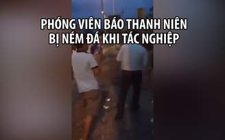 Phóng viên báo Thanh Niên bị ném đá khi tác nghiệp tại trạm thu phí Cai Lậy