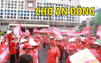 Tiểu thương chợ An Đông bãi thị