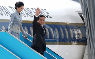 Thủ tướng Thái Lan cùng phu nhân đến Đà Nẵng dự APEC