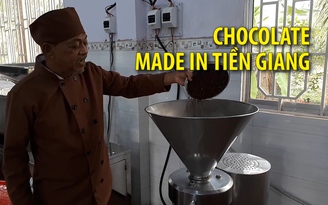 Độc đáo chocolate Made in Tiền Giang