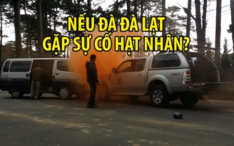 Điều gì xảy ra nếu Đà Lạt gặp sự cố bức xạ và hạt nhân?