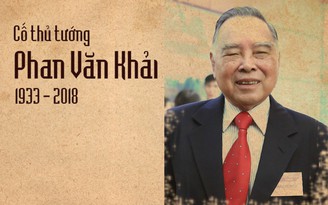 Cuộc đời, sự nghiệp của cố thủ tướng Phan Văn Khải