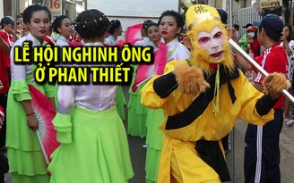 Đường Tăng, Tôn Ngộ Không “đại náo” lễ hội Nghinh Ông ở Phan Thiết