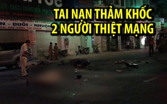 Tai nạn thảm khốc trên đường Phan Văn Trị lúc nửa đêm