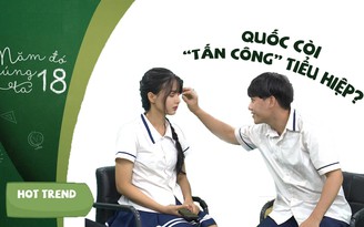 Châu Trọng Tài nhập vai “Quốc Còi” cực ngọt, diễn cảnh tình tứ với Lan Hương