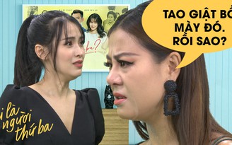 Nam Thư nhập vai ‘người thứ ba’ xuất thần, cùng Tú Vi khóc ngay trên livestream