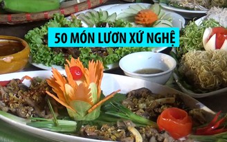 25 đầu bếp quảng diễn 50 món lươn xứ Nghệ tại TP.Vinh